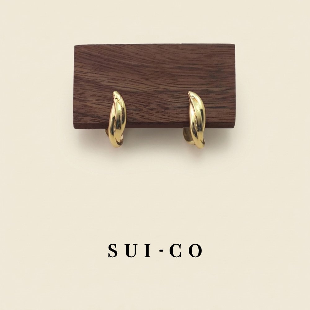 Nerelle Twisted Coil Clip-On Earrings